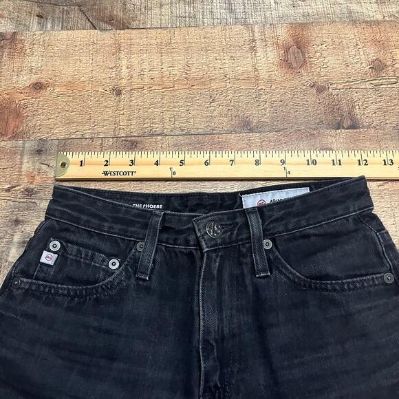 AG Adriano Goldschmied Vintage High-Waisted Tapered Leg The Phoebe Jeans Sz 24 - Picture 4 of 6